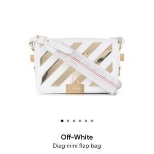 [AUTHENTIC] Brand New Off-White Diag Mini Flap Bag